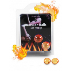 Duo Brazilian Balls Hot effect Parfum Nature