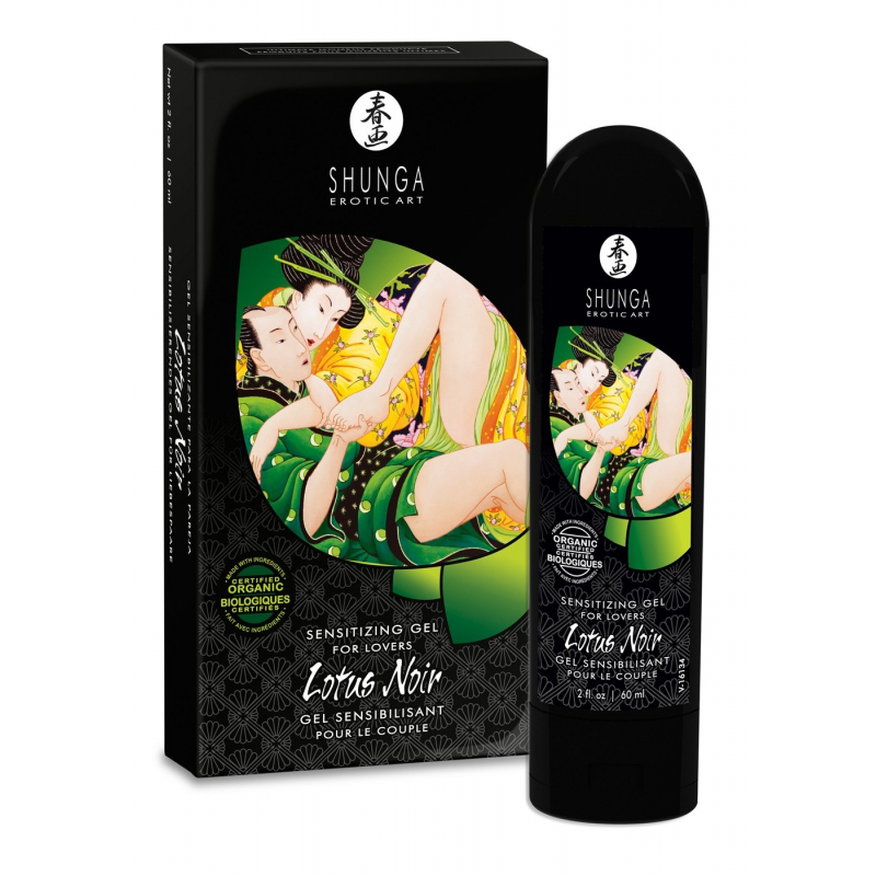 Gel sensibilisant pour couple Lotus Noir Parfum Lotus noir