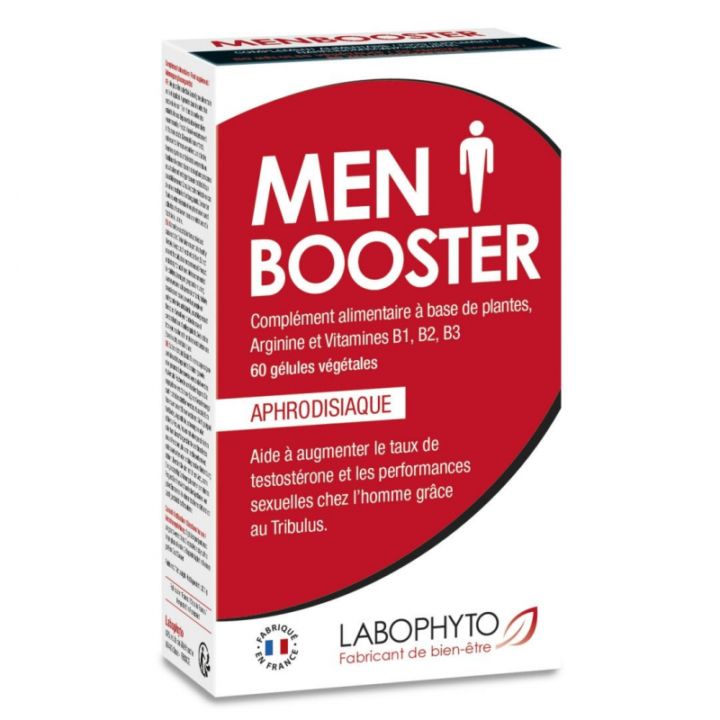 Gel d'érection MenBooster 6 dosettes Parfum Nature