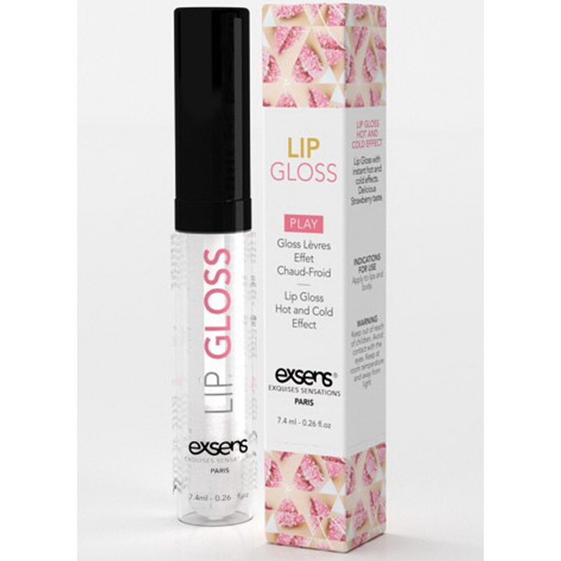 Gloss à lèvres effet Chaud-Froid Fraise 7.4 ml Parfum Fraise