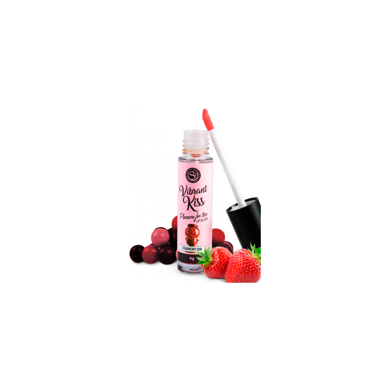 Brillant à lèvres Vibrant Fraise gum 3653 Parfum Fraise Gum