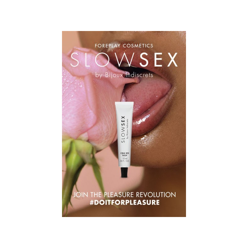 Baume pour sexe oral Slow Sex 10 ml Parfum Nature