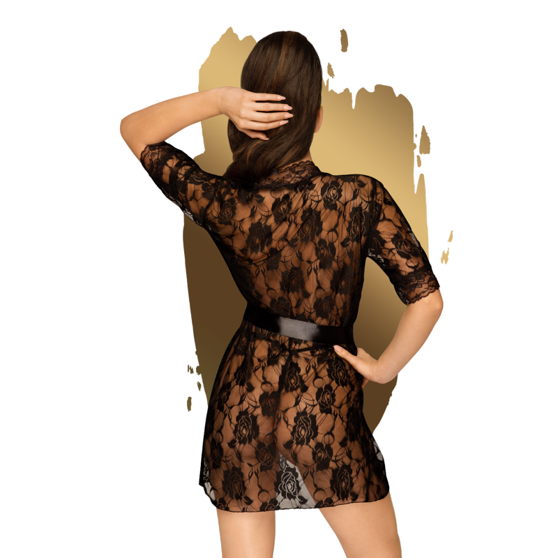 Sweet retreat Peignoir Noir