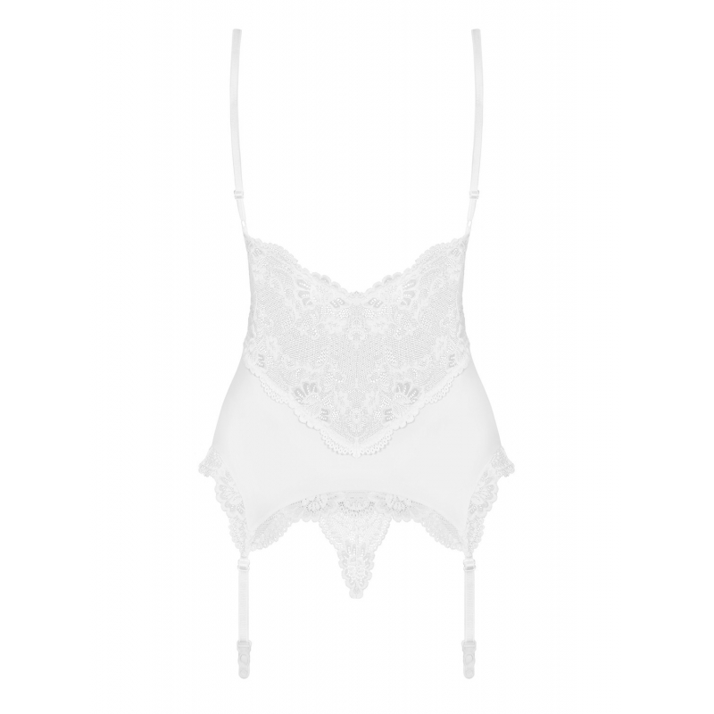 810-COR-2 Guêpière Blanc