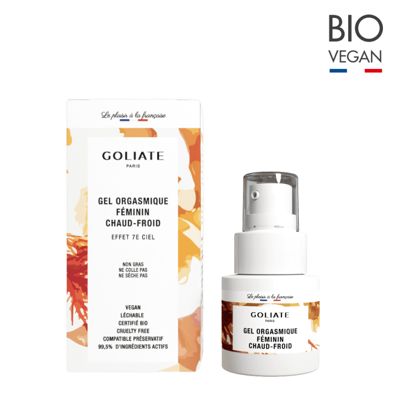 Gel orgasmique féminin Effet 7e ciel 30 ml Bio Vegan Comestible