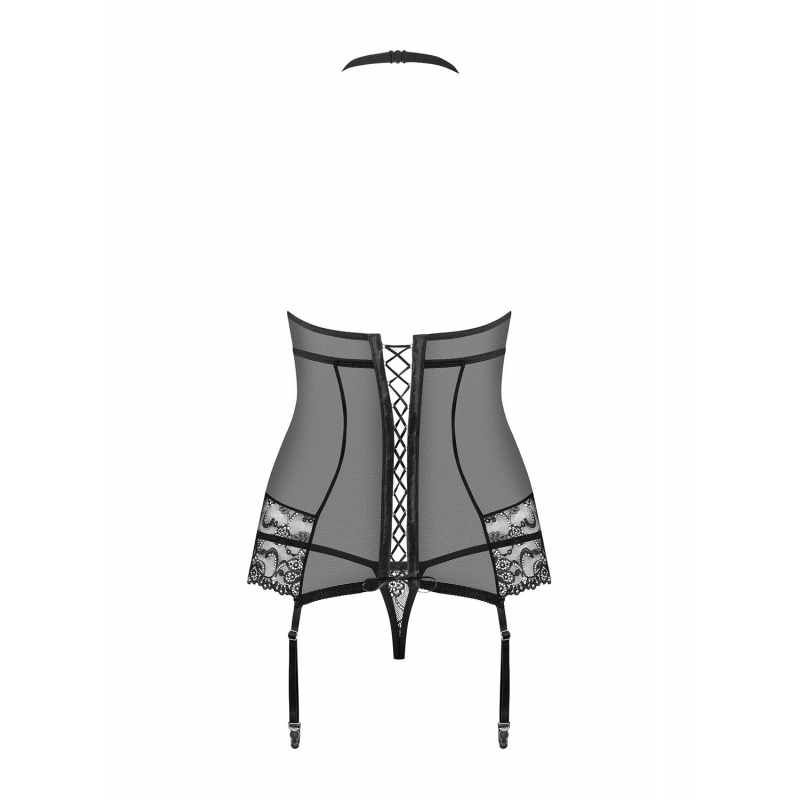 838-COR-1 Guêpière Noir