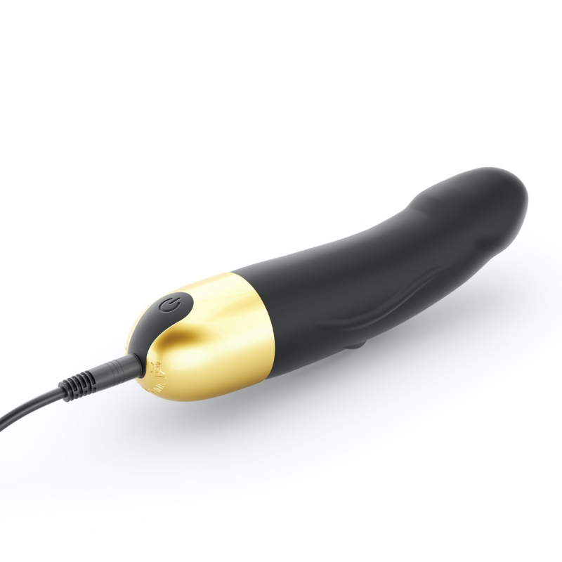 Vibromasseur Real Vibration S 16 cm 2.0 Noir et Or