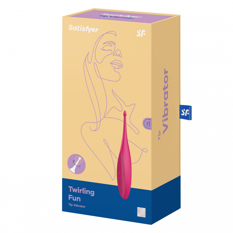 Vibromasseur Twirling Fun Fuchsia