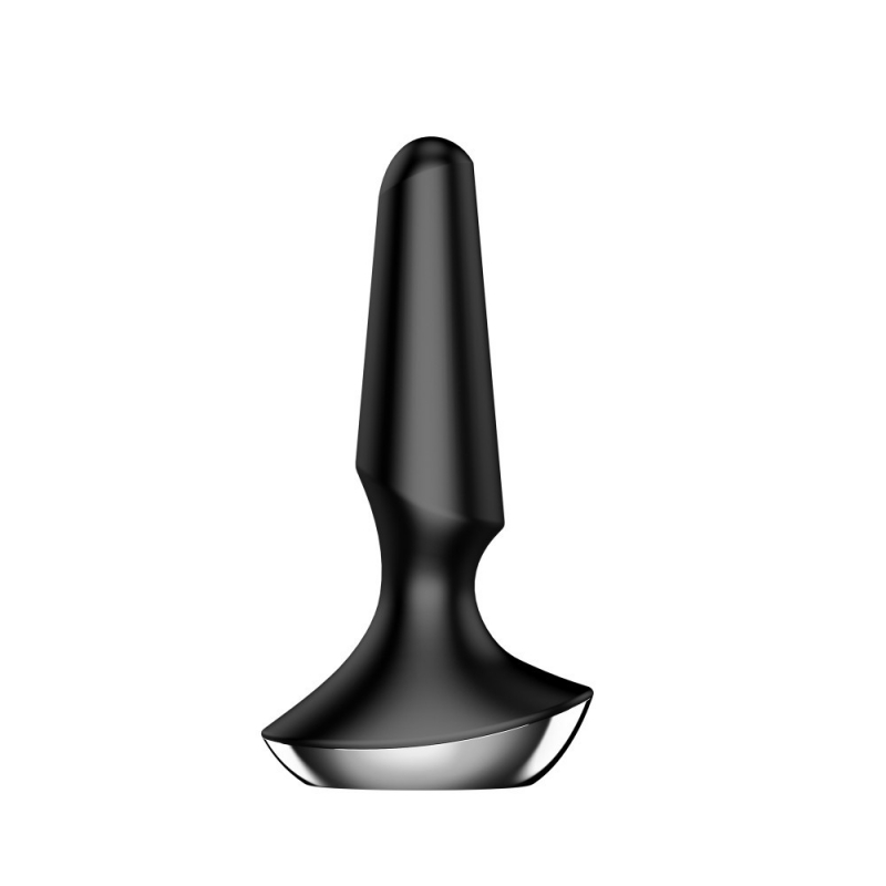 Plug anal vibrant connecté Satisfyer Plug-ilicious 2 Noir