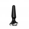 Plug anal vibrant connecté Satisfyer Plug-ilicious 2 Noir