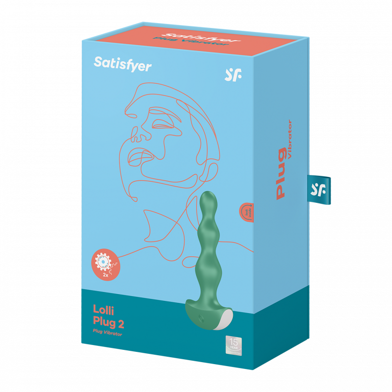 Plug anal vibrant Satisfyer Lolly Plug 2 Vert