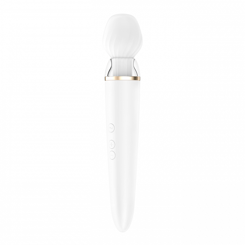 Masseur Satisfyer Double Wand-er Blanc