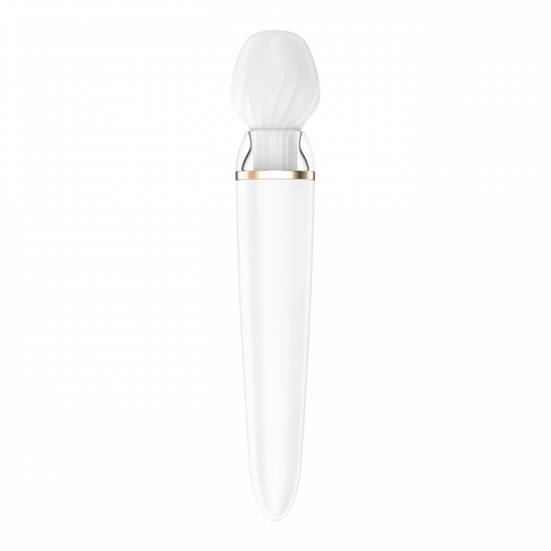 Masseur Satisfyer Double Wand-er Blanc