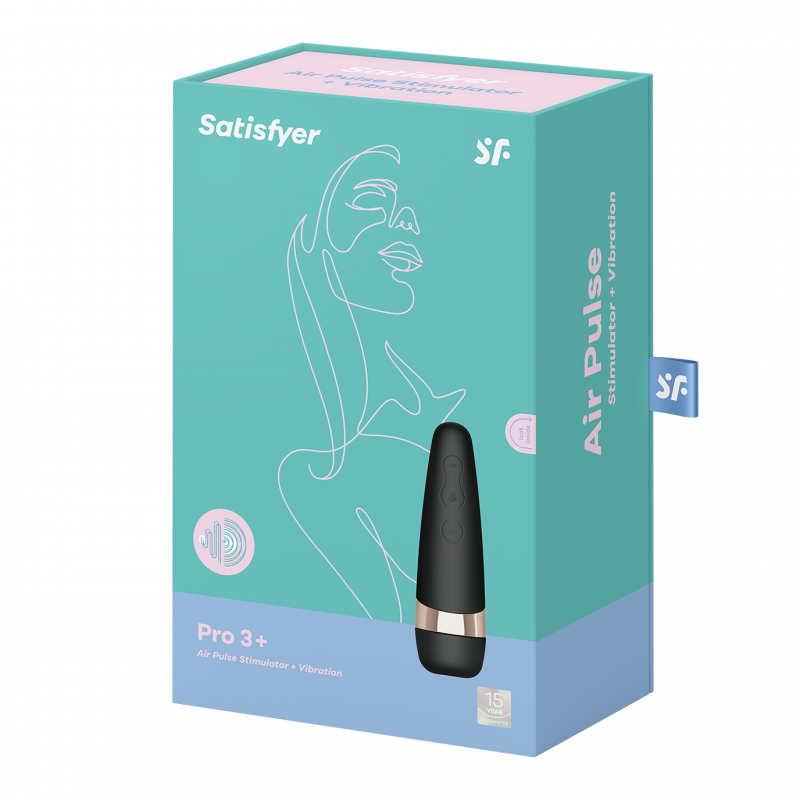 Stimulateur Satisfyer Pro 3 Noir