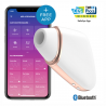 Stimulateur connecté Satisfyer Love Triangle Blanc et Or