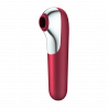Stimulateur vibromasseur connecté Satisfyer Dual Love Fuchsia
