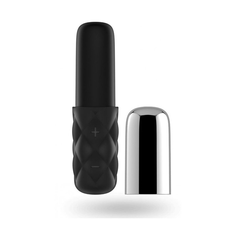 Stimulateur Satisfyer Mini Sparkling Darling Chrome Noir