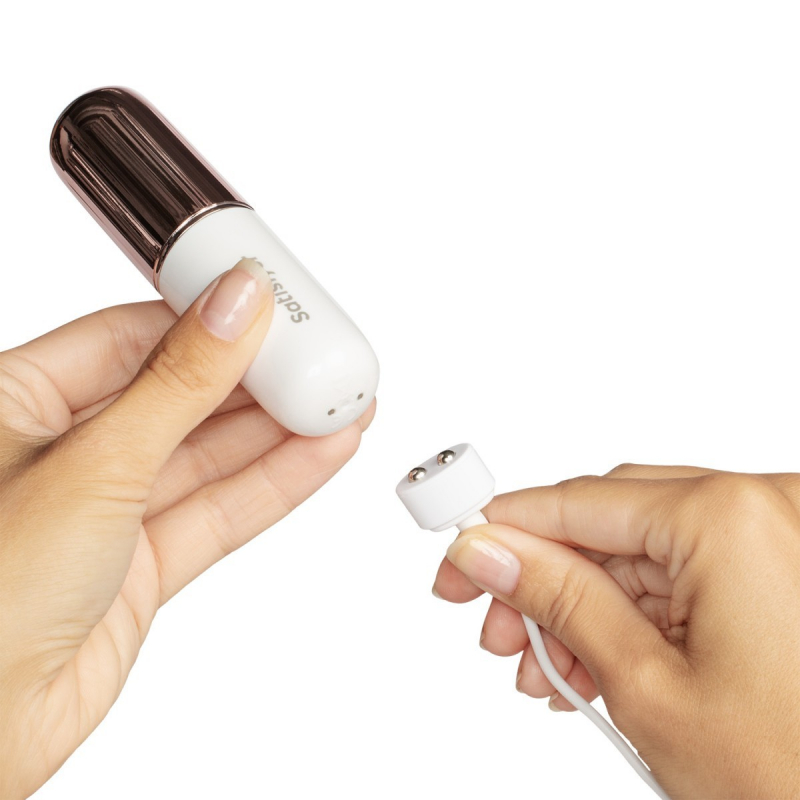 Stimulateur Satisfyer Secret Affair Blanc et Or rose