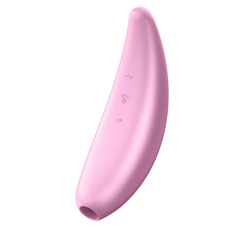 Stimulateur connecté Satisfyer Curvy 3 Rose