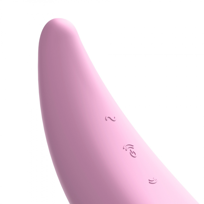 Stimulateur connecté Satisfyer Curvy 3 Rose