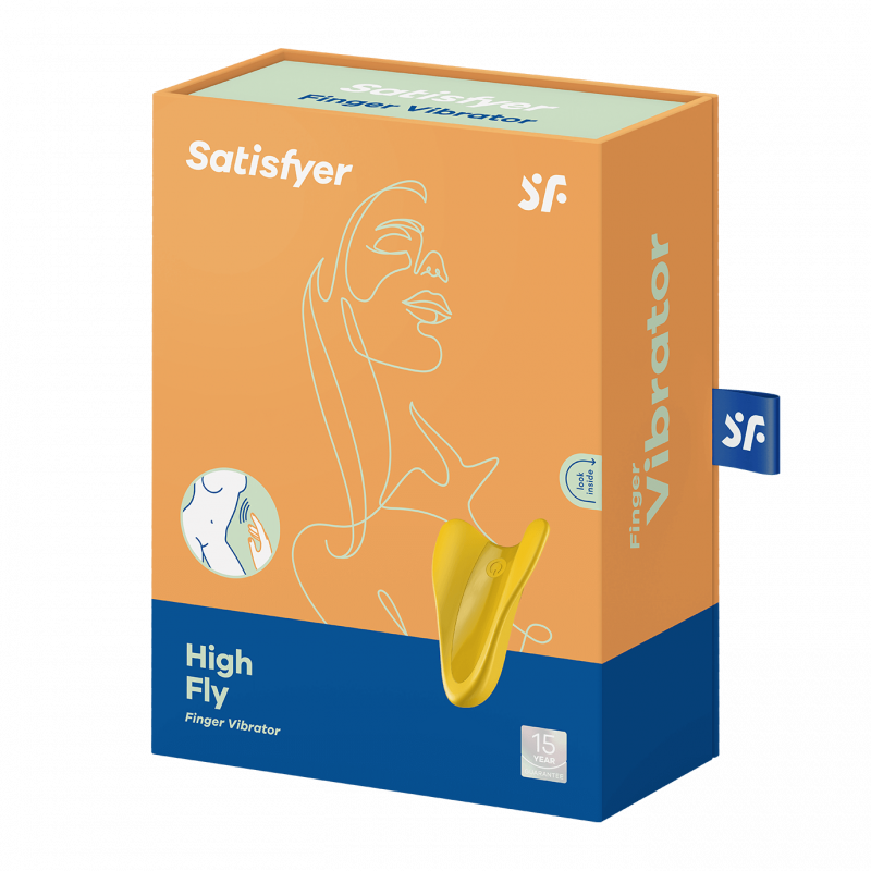 Stimulateur Satisfyer High Fly Jaune
