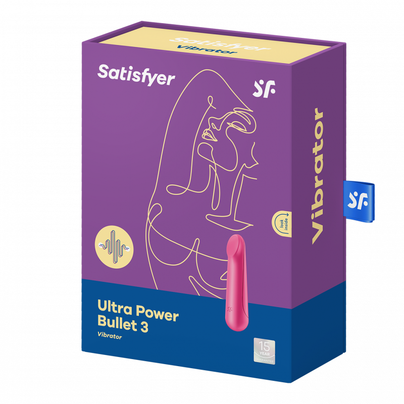 Vibromasseur Satisfyer Ultra Power Bullet 3 Rouge