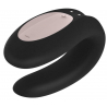 Stimulateur connecté pour couple Satisfyer Double Joy Noir