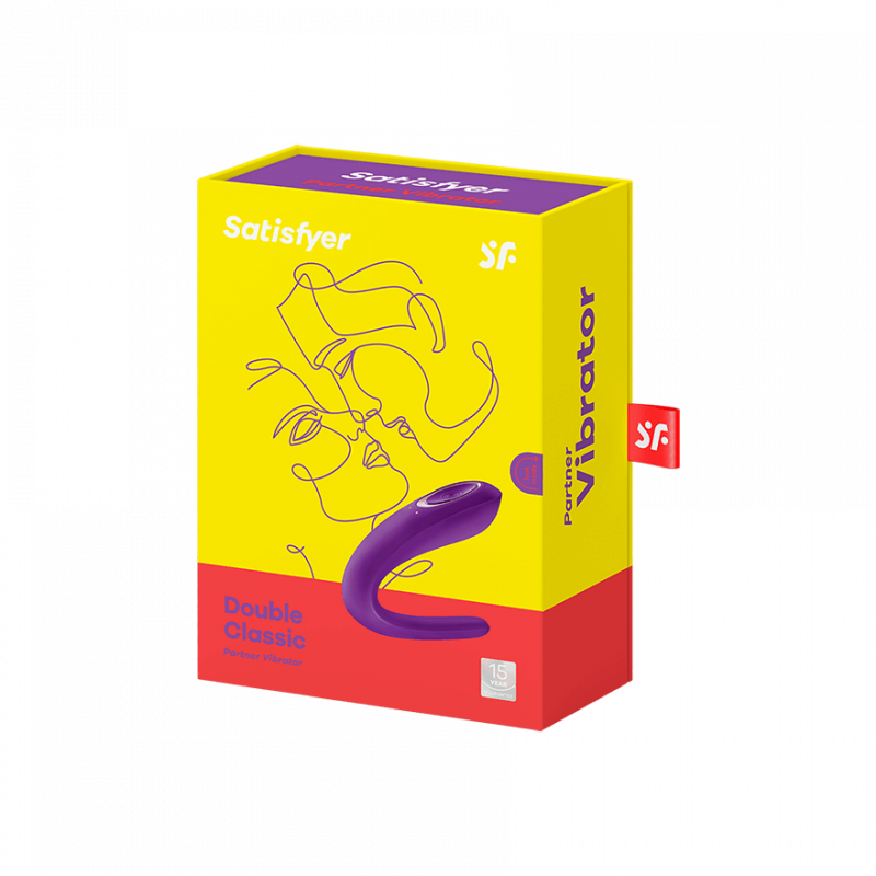 Stimulateur pour couple Satisfyer Double Classic Violet