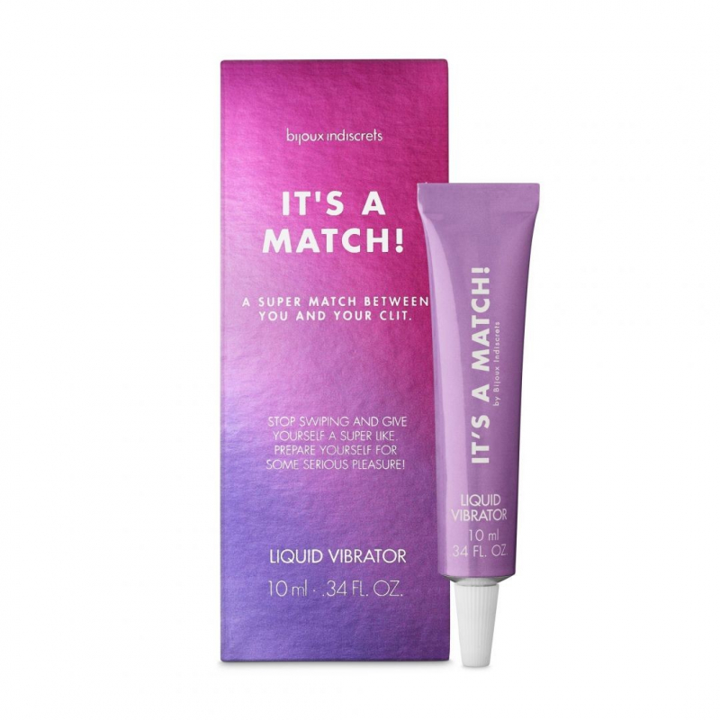 Liquide vibrator IT'S A MATCH Clitherapy 10ml Parfum Nature