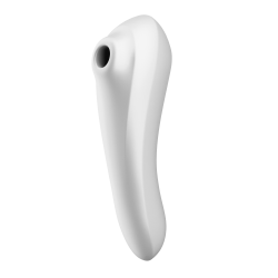 Stimulateur vibromasseur connecté Satisfyer Dual Pleasure Blanc