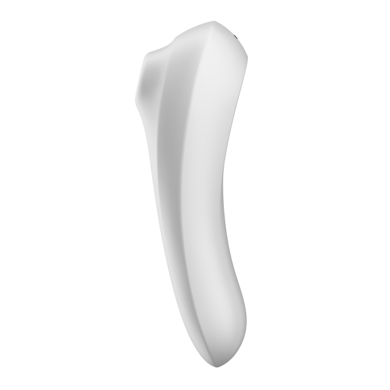 Stimulateur vibromasseur connecté Satisfyer Dual Pleasure Blanc