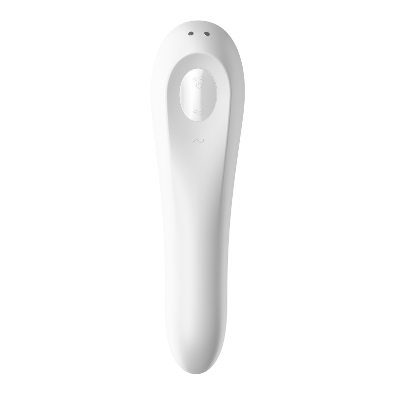 Stimulateur vibromasseur connecté Satisfyer Dual Pleasure Blanc