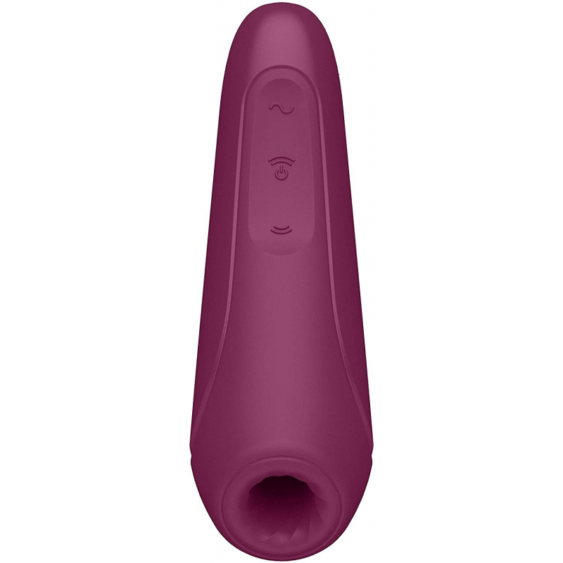 Stimulateur connecté Satisfyer Curvy 1 Bordeaux