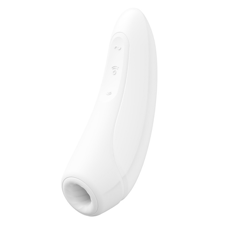 Stimulateur connecté Satisfyer Curvy 1 Blanc