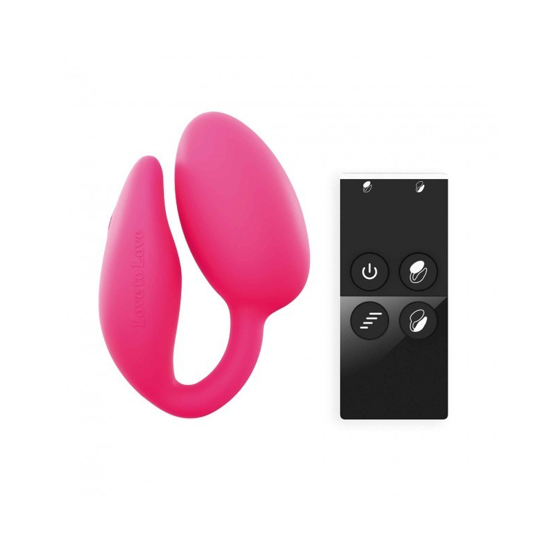 Wonderlove Jouet pour couple télécommandé Rose