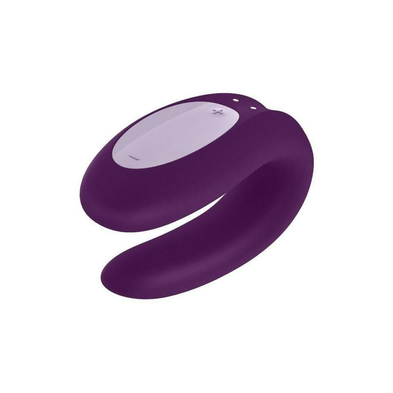 Stimulateur connecté pour couple Satisfyer Double Joy Violet