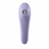 Stimulateur vibromasseur connecté Satisfyer Dual Pleasure Mauve Violet