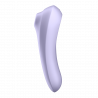 Stimulateur vibromasseur connecté Satisfyer Dual Pleasure Mauve Violet