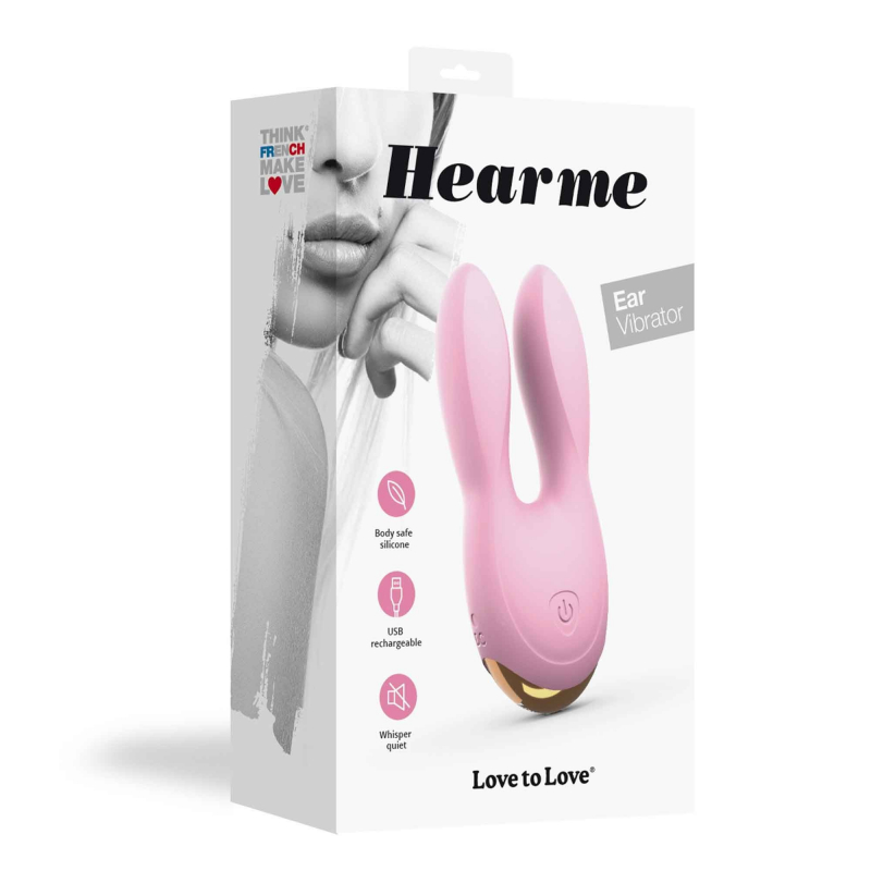 Stimulateur Hear Me Rose