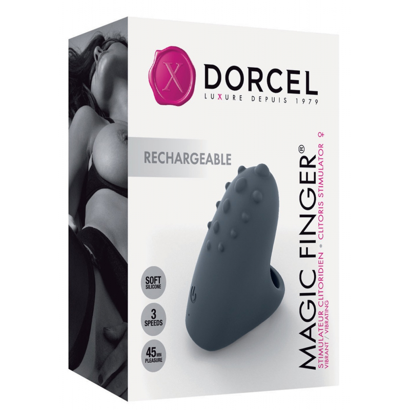 Stimulateur Magic Finger Noir