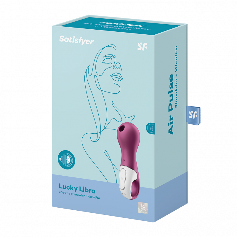 Stimulateur clitoridien Satisfyer Lucky Libra Rose