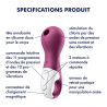 Stimulateur clitoridien Satisfyer Lucky Libra Rose