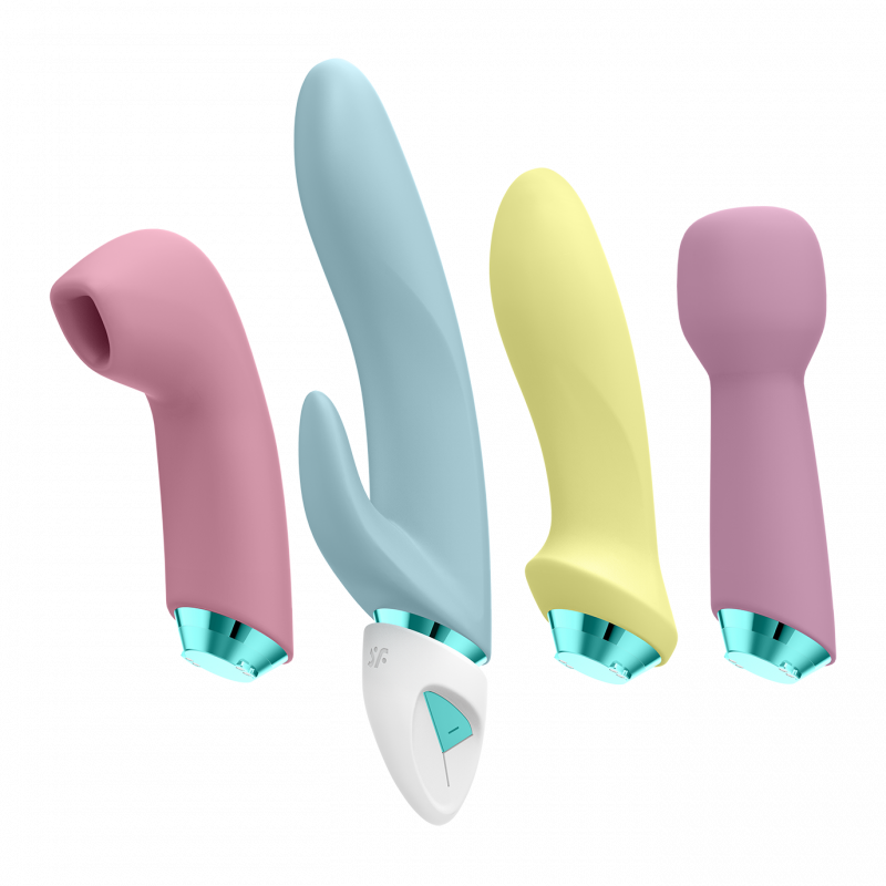 Pack vibromasseurs Satisfyer Fabulous four Multicouleur Multicolor