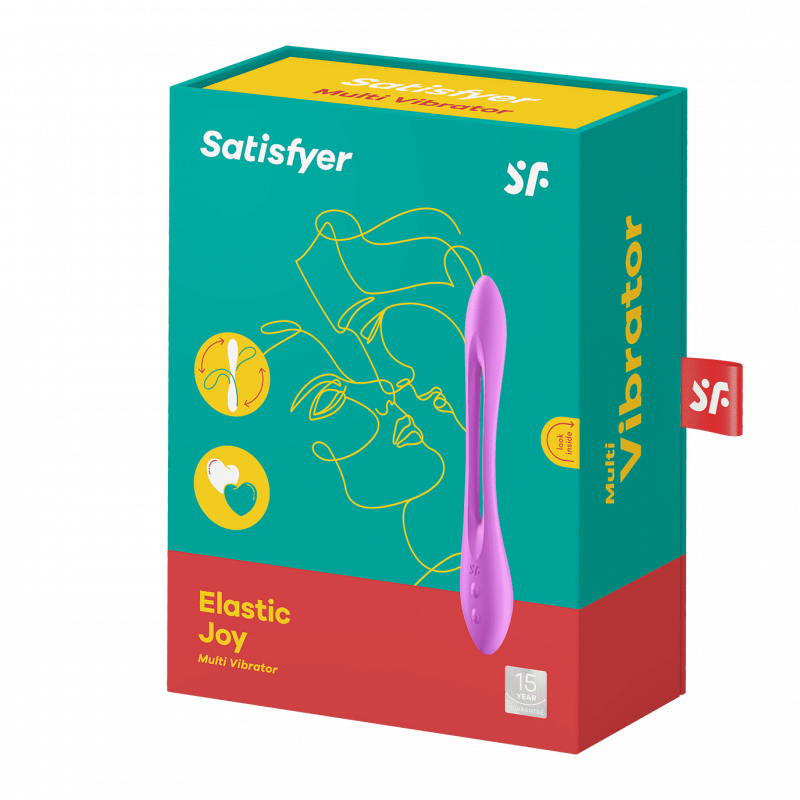 Vibromasseur Satisfyer Elastic Joy Violet