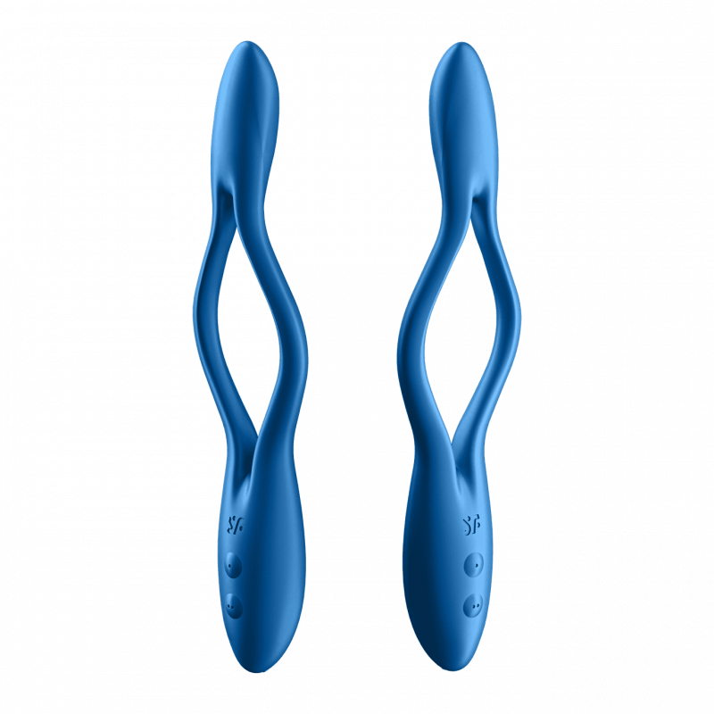 Vibromasseur Satisfyer Elastic game Bleu