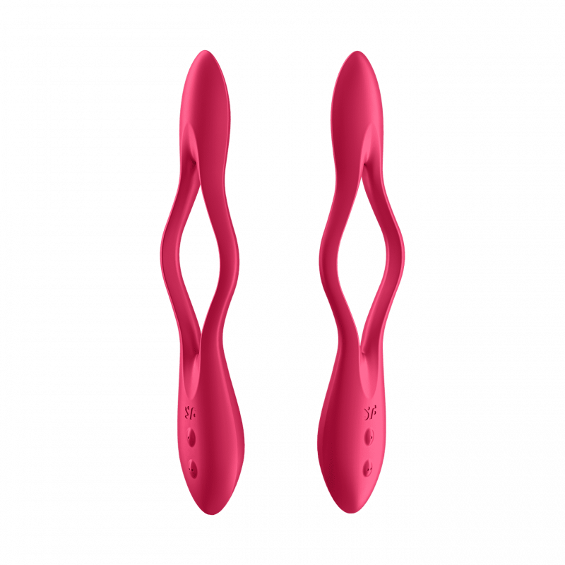 Vibromasseur Satisfyer Elastic Joy Rouge