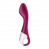 Vibromasseur point G chauffant Satisfyer Hot Spot Violet