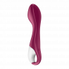 Vibromasseur point G chauffant Satisfyer Hot Spot Violet