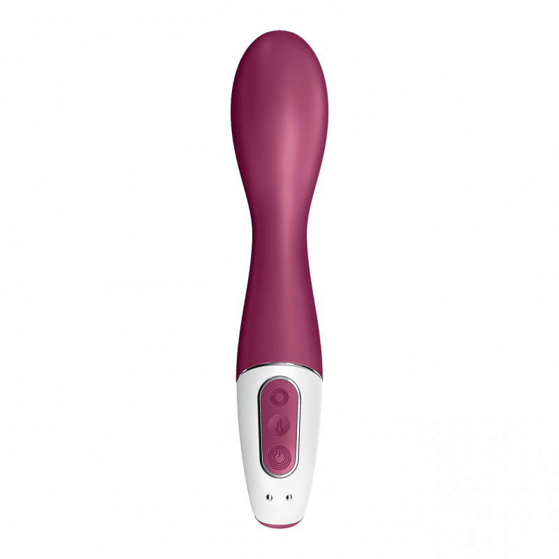 Vibromasseur point G chauffant Satisfyer Hot Spot Violet