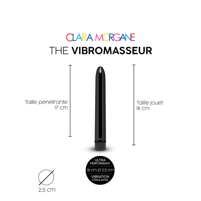 The vibromasseur Noir